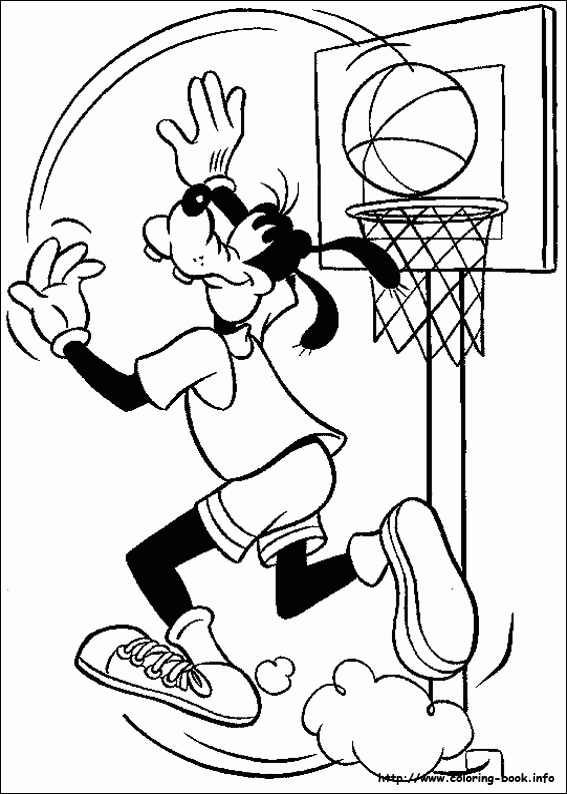 Goofy kolorowanki